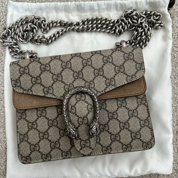 Gucci GG Supreme Dionysus Small Shoulder Bag